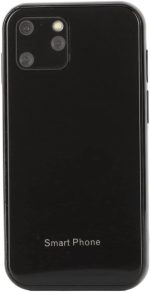 Dilwe XS11 Mini Smartphone for Kids, 3G 2.5Inch Student Pocket Cellphone WiFi GPS 1GB 8GB Quad Core Android Cell Phones, Great Gift for Kids and Students, 2MP/5MP Camera(2.5" Black) - Image 3